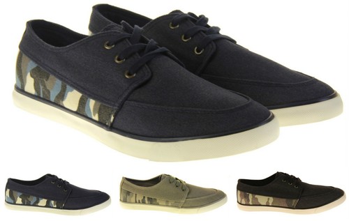 mens smart plimsolls