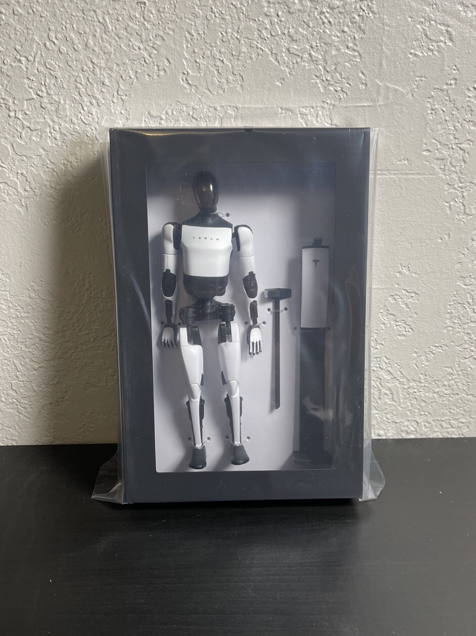 Tesla Bot Optimus Action Figure Ready to Ship New