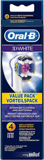 Oral-B Genuine 3D White Replacement Toothbrush Heads 4 count