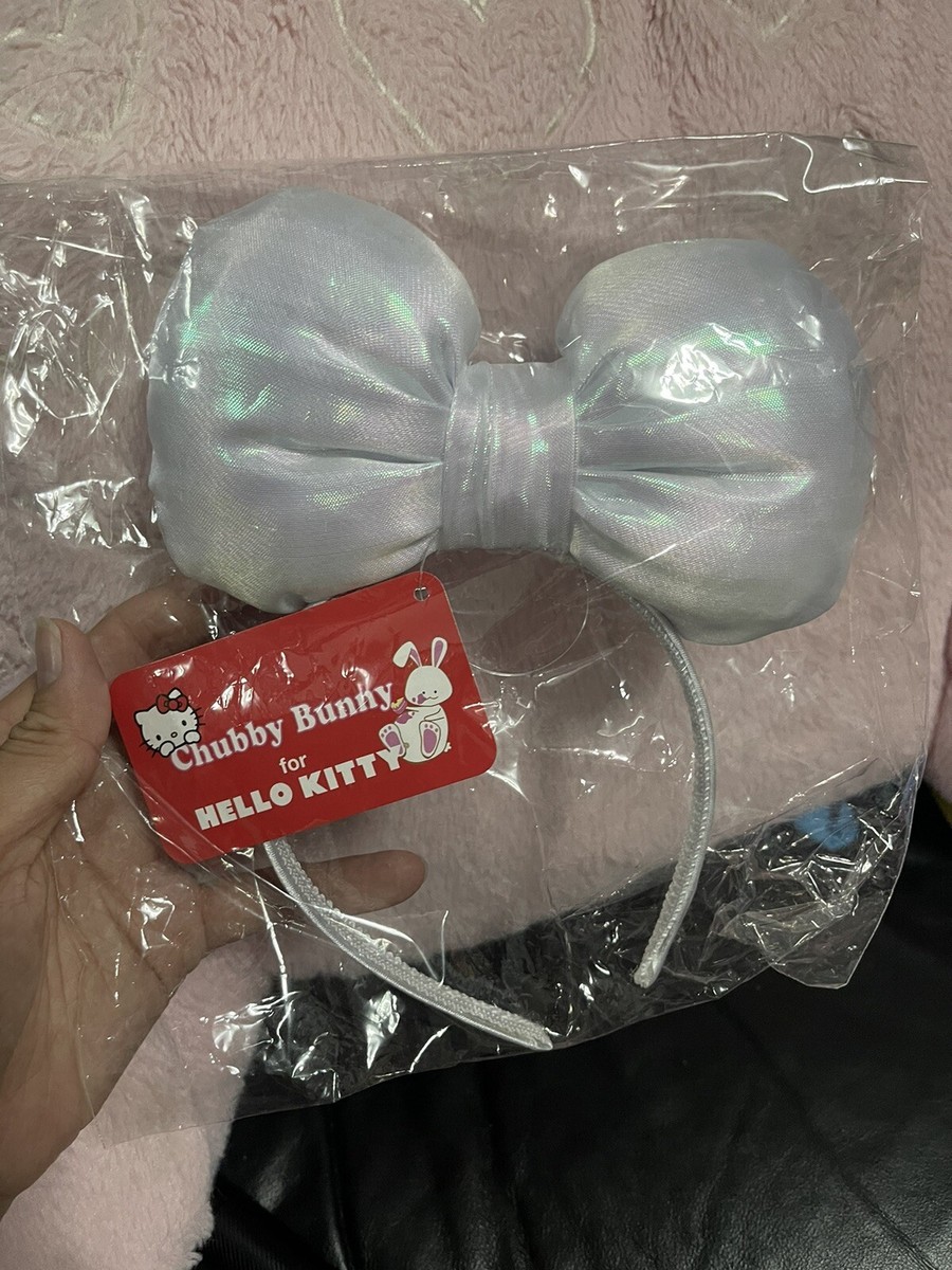 CHUBBY BUNNY HELLO KITTY HEAD BOW | eBay display picture 2