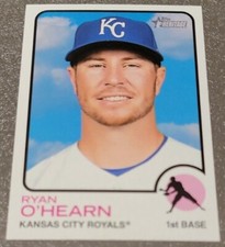 2022 TOPPS HERITAGE BASEBALL RYAN O'HEARN KANSAS CITY ROYALS #408 SP