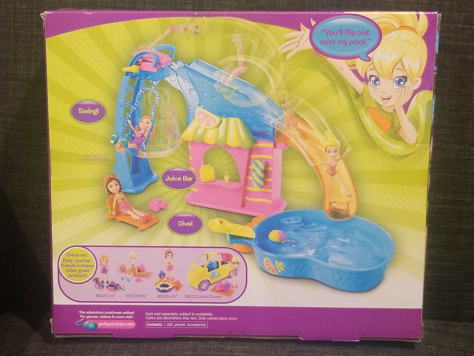 polly pocket flip n swim