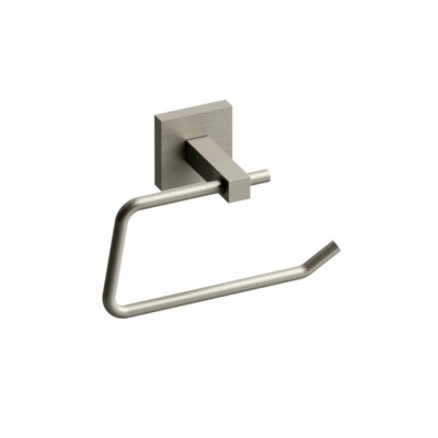 Rohl KS3BN Kubik Toilet Paper Holder W-6 1/4'' L- 2 3/4'' H-3 7/8'' BRUSHED NICKEL