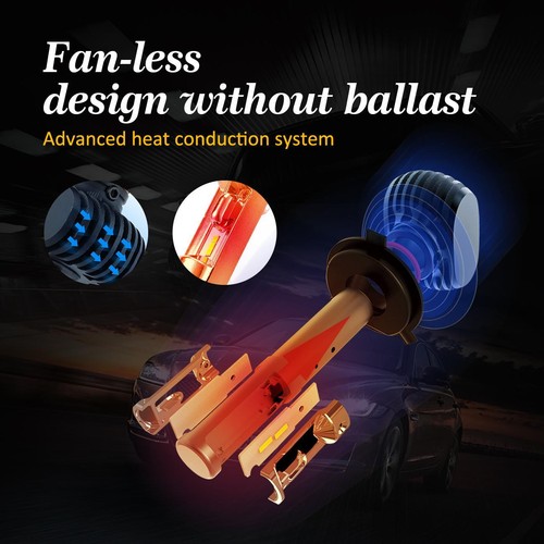 Kit de bombillas de faros LED IRONWALLS HB3 9005 2100W 315000 LM 6500K - Imagen 7 de 12