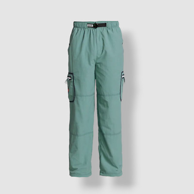 $125 Puma Mens Green Butter Goods Lightweight Cargo Pants Size XXL