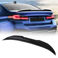Rear Trunk Spoiler Wing Carbon Look For BMW F10 M5 Sedan 5 Series 4 Door 11-17