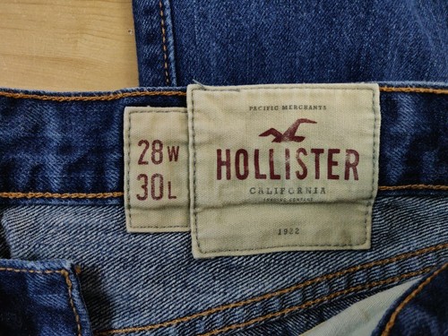 Hollister Jeans Mens Size 28x30 California Button Fly Straight Leg - Picture 5 of 10