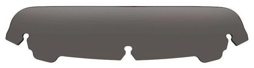 Harley Electra Glide Street Glide FLHX 14-23 3 英寸 MEMPHIS 阴影 挡风玻璃 烟雾 — 第 2/2 张图片