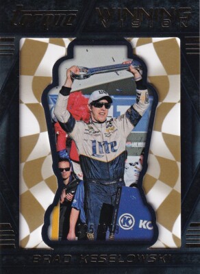 Panini 2016 Torque Brad Keselowski #WV11 125/149 GOLD PARALLEL CARD 