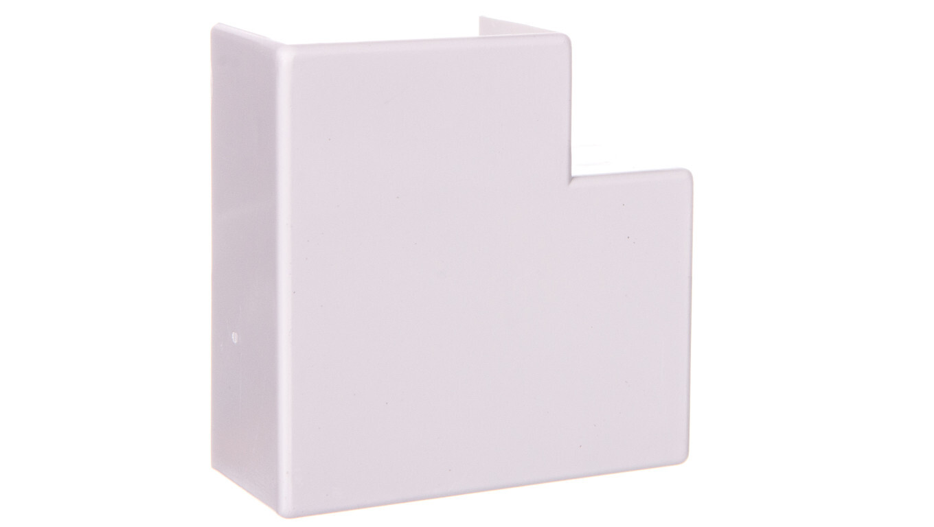 Flat corner for cable ducts AP 40x25 white /2 pcs/ ECAP4025B /T2UK