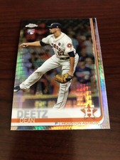 2019 Topps Chrome Prism Refractors #79 Astros Dean Deetz RC *Mint*