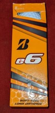 Bridgestone E6 Soft Feel Long Distance Golf Balls Sleeve of 3