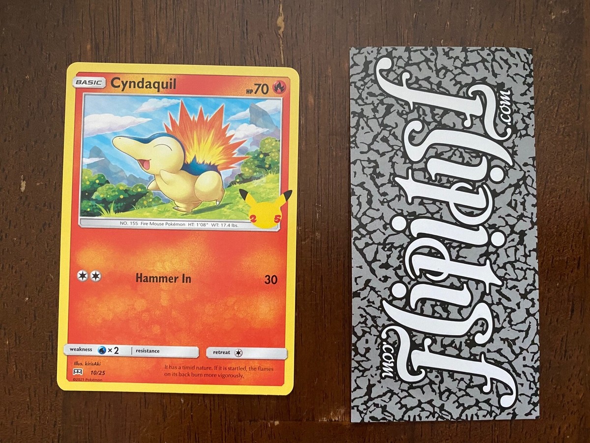 cyndaquil pokemon card mcdonalds Chikorita Totodile - 25th Anniversary McDonald's Exclusive Promo Lot - 3 Set Promo Card Type 2015 Pokemon Mcdonalds Pokemon Cyndaquil