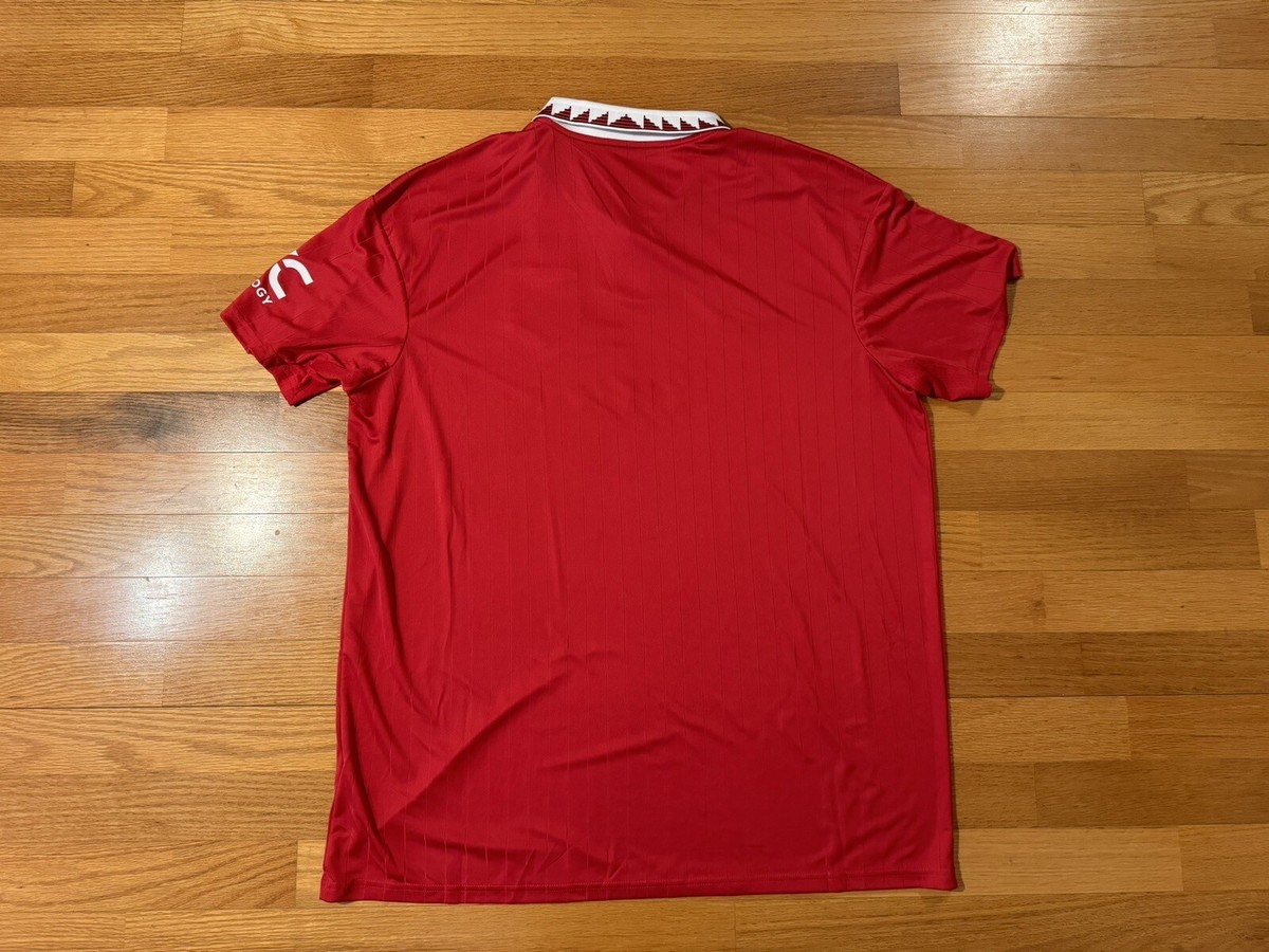 New XXL Adidas Manchester United 2022/23 Home Soccer Jersey Shirt