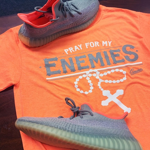 orange yeezy shirt