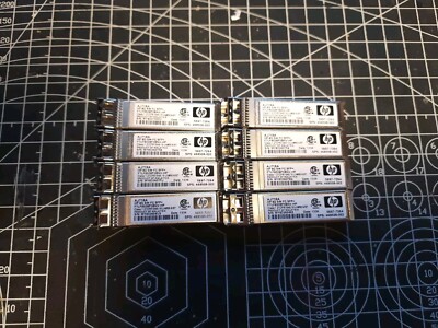 8 x SFP Modul HP Aj718a