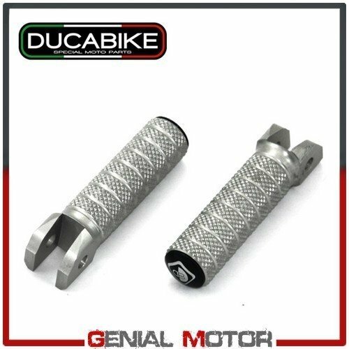 Pedali Pilota Silver PPSF01E Ducabike Ducati Panigale 959 2016 > 2019 - Foto 1 di 1
