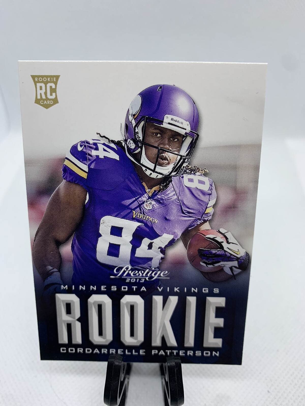 2013 PRESTIGE CORDARRELLE PATTERSON ROOKIE CARD #220 RC Falcons, Vikings