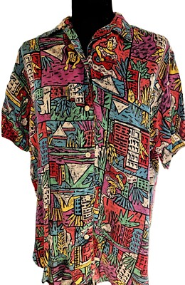 Ms Rafferty Shirt HAWAIIAN SHIRT -Rafferty Sport-Multicolor | eBay