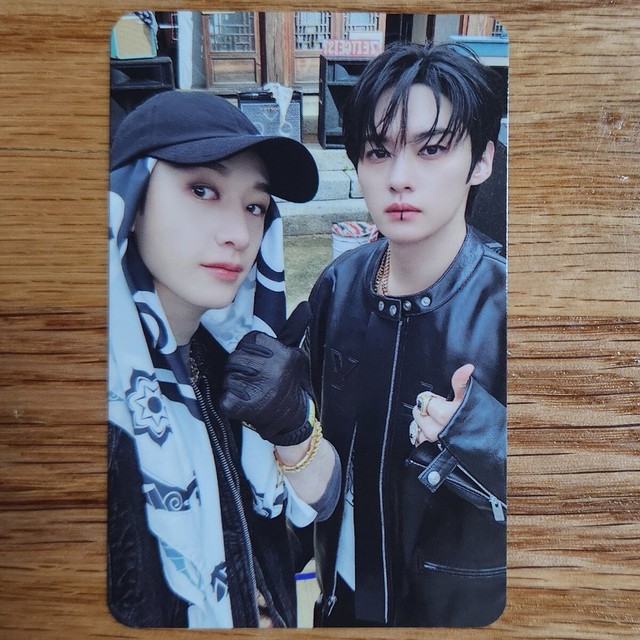 Bang Chan Lee Know Unit Official Photocard Stray Kids Hop Skzhop Ver Genuine