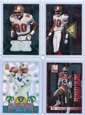 JERRY RICE (8) Card Football Lot - Pro Bowl Honors,SPx,Gold Medallion,Numbered