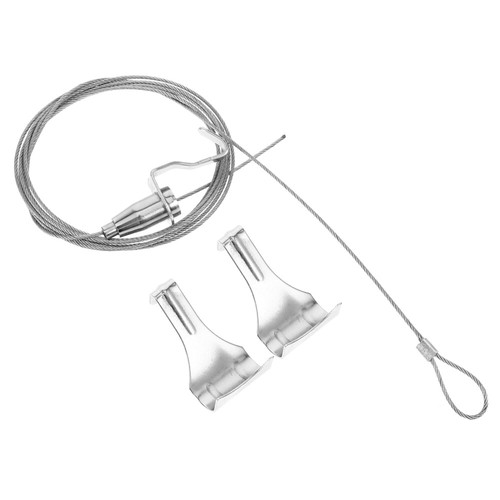 2 Sets Picture Hanging Wire Rope System Framing Photo Hook for Pictures