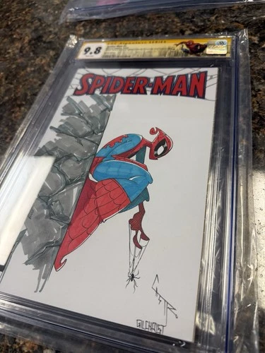Spider-Man #1C  MARVEL Comics 2022 / Signature Series CGC 9.8 Spider-Man Venom