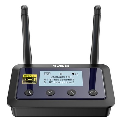 1Mii B03Pro Bluetooth 5.3 HiFi Sender Empfänger OLED Display LDAC aptX