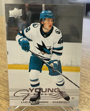 2025-26 Upper Deck Series 1 Young Guns Luca Cagnoni #213 San Jose Sharks NHL