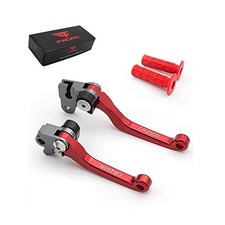 Racing CNC Aluminum Dirt Bike Pivot Brake Clutch Levers Set for CR250R CR250