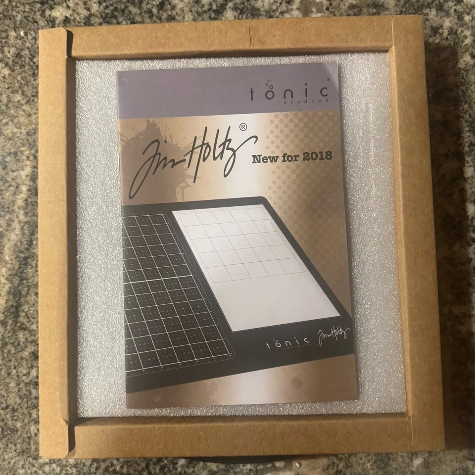 Tim Holtz Travel Stamp Platform for Rubber & Acrylic Stamps Scrapbooking Card - Image 3 of 4