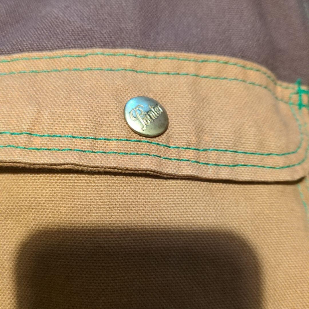 Brown POINTER Chore Coverall Jacket, Size 38, USA - image 8