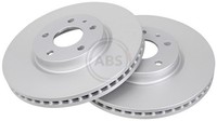 2X Bremsscheibe Beschichtet A.B.S. 18454 FüR CF Ford CD Mondeo 5 Turnier CE Tdci