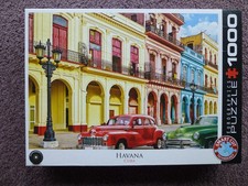 1000 Puzzle Havana Cuba noch sehr gut erhalte...