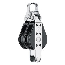 Harken 38mm Double Big Bullet Block w/Becket 128