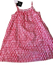 Uniqlo Marimekko Red Camisole Dress Women's Brand New