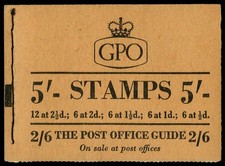 GB 1954  SGH9 Booklet