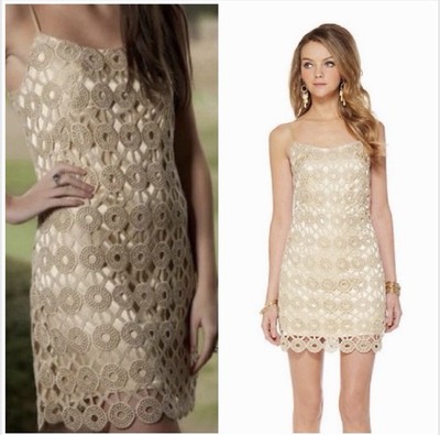 Lilly Pulitzer NWT! Women'S Geo Circle Lace Beth Dress In Gold Metallic  Size 6 | eBay