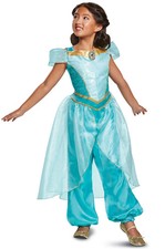 Brand New 2018 Disney Princess Jasmine Deluxe Child Costume