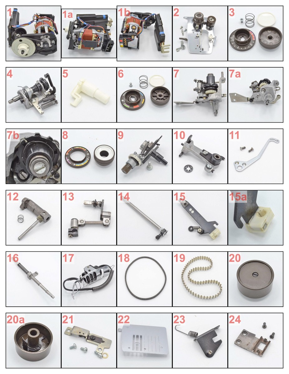 HUSQVARNA VIKING Model SLE 6570 Sewing Machine Original Parts | eBay