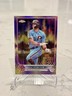 2022 Topps Chrome Sonic Rhys Hoskins #8 Purple Yellow Refractor #/299 - Phillies