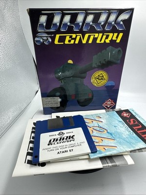 Atari St, Dark Century, Box Set, Komplett OVP, 1989, Titus France Catalogue, Top