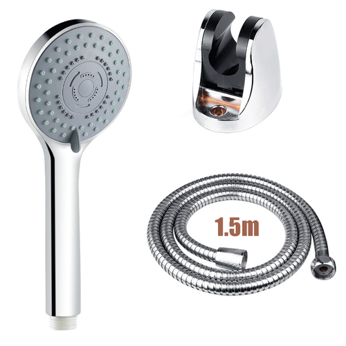 1.5m Schlauch Duschkopf Handbrause für Wasserhahn Waschbecken Wasserspar Bad Set - Bild 11 von 12