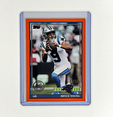 2026 Topps  Bryce Young 1991 Insert Orange Parallel 13/25 #91TF-14