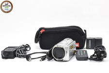 MINT w/Case SONY HDR CX500V Digital Video Camera Handycam Silver From JAPAN