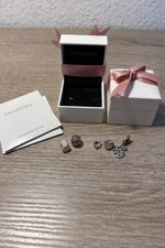 5 Pandora Charms Anhänger 925 Sterling Silber Konvolut