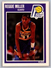 1989-90 Fleer #65 Reggie Miller