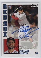 2019 Topps Update 1984 Topps Baseball Michael Chavis #84A-MCA Auto 10k8