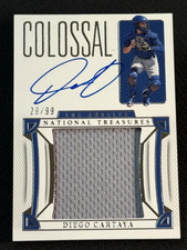 2023 Panini National Treasures PATCH/AUTO Diego Cartaya 28/99