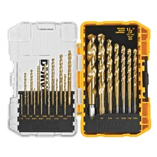 DEWALT - DW1342 - Titanium Tip Twist Drill Bit Set - 21 Piece